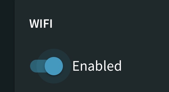 Enable Wi-Fi