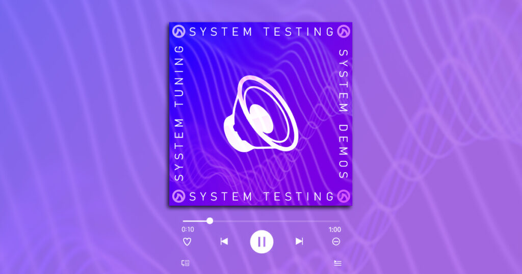 Audio System Testing Playlist_LEA Professional