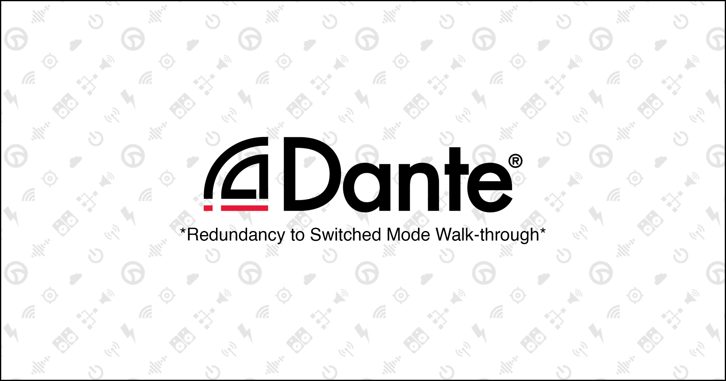 dante virtual soundcard redundancy