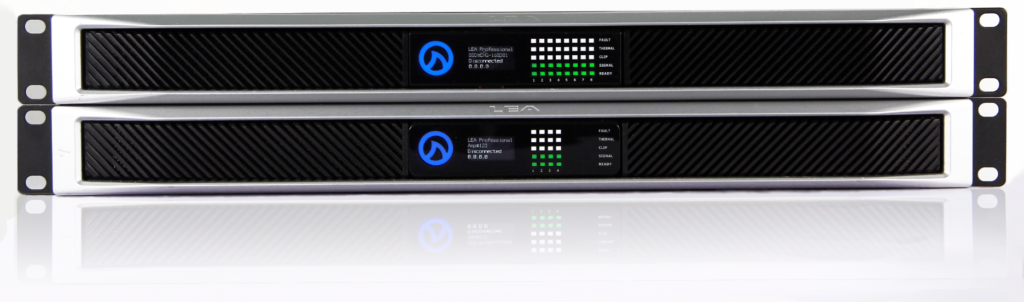 80 watt & 160 watt amplifiers - front panel