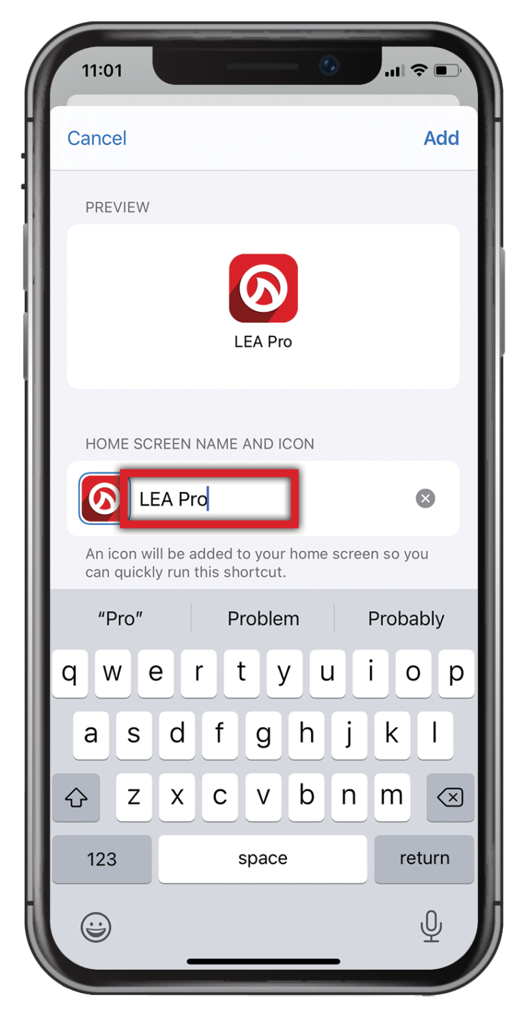 LEA App Icons LEA Professional Walkthrough 11
