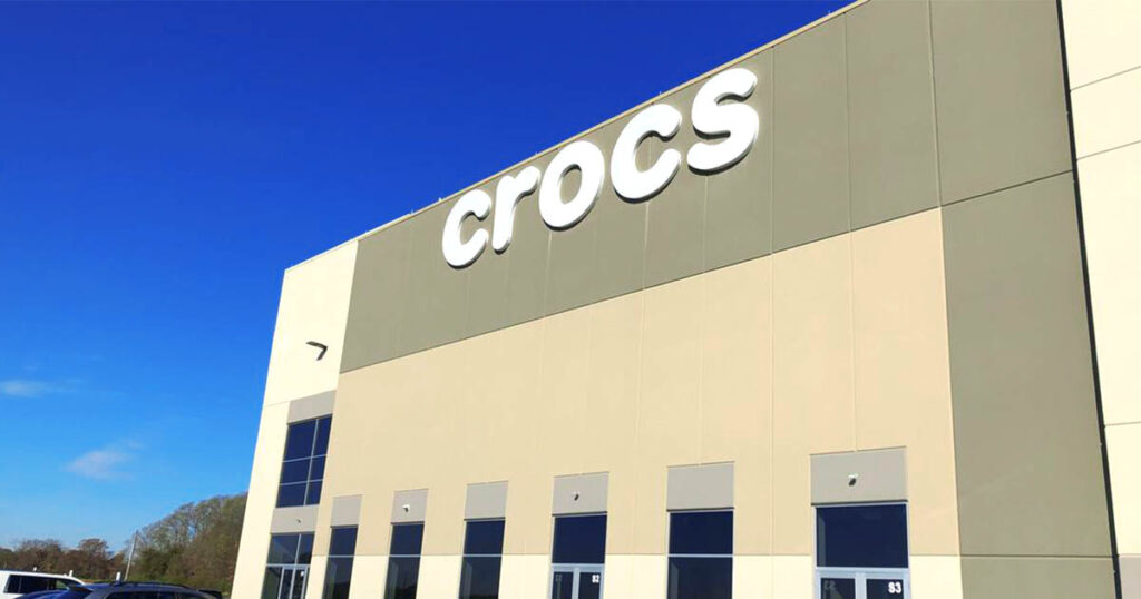 LEA Professional Install Crocs Distribution Center