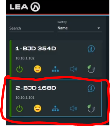 Dante On-Ramp second amp select