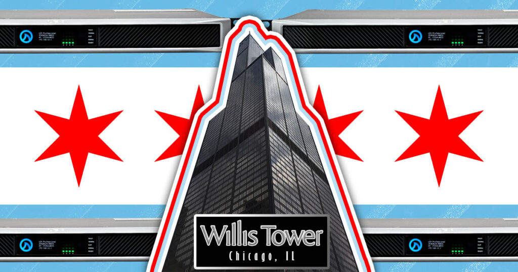 LEA Connect Series Install Willis Tower