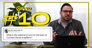 Whats the External IO port on Connect Series for_LEA Professional_FB