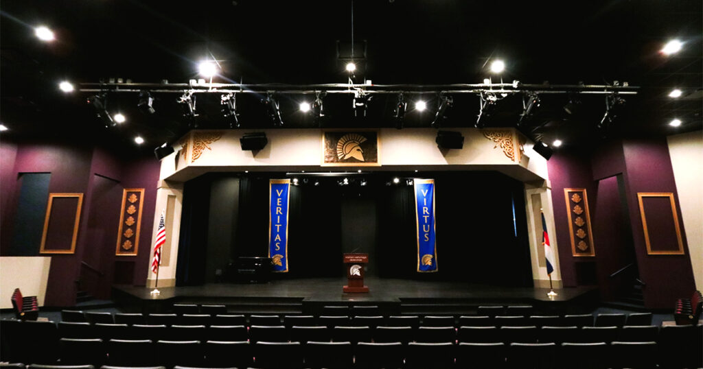 Amplifiers For School Auditorium_LEA Professional_Ridgeview Classical School