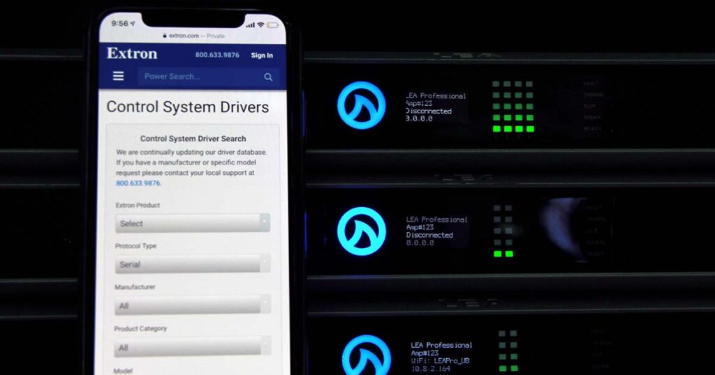 Extron Control Driver_LEA Professional