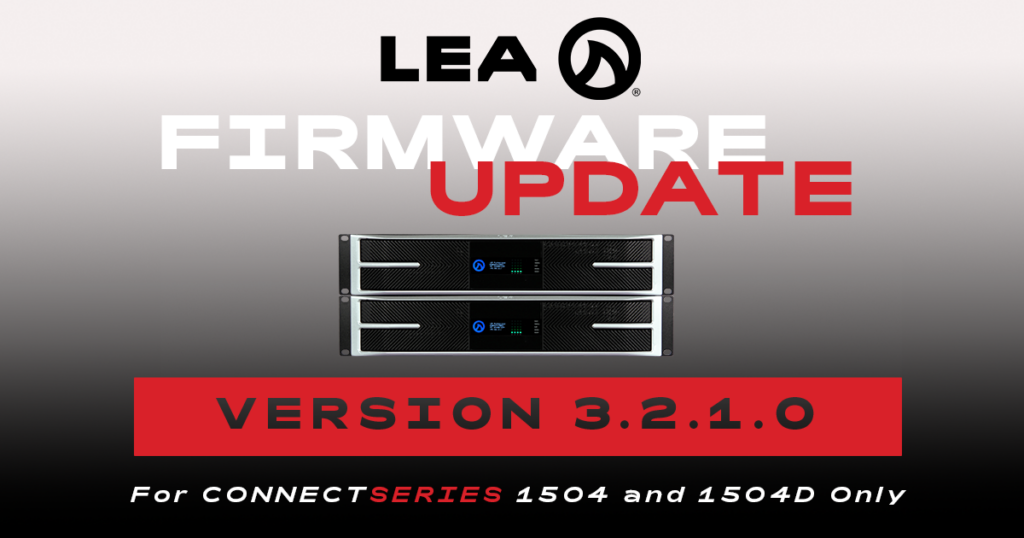 Connect Series Version 3.2.1.0: 1504 & 1504D Only