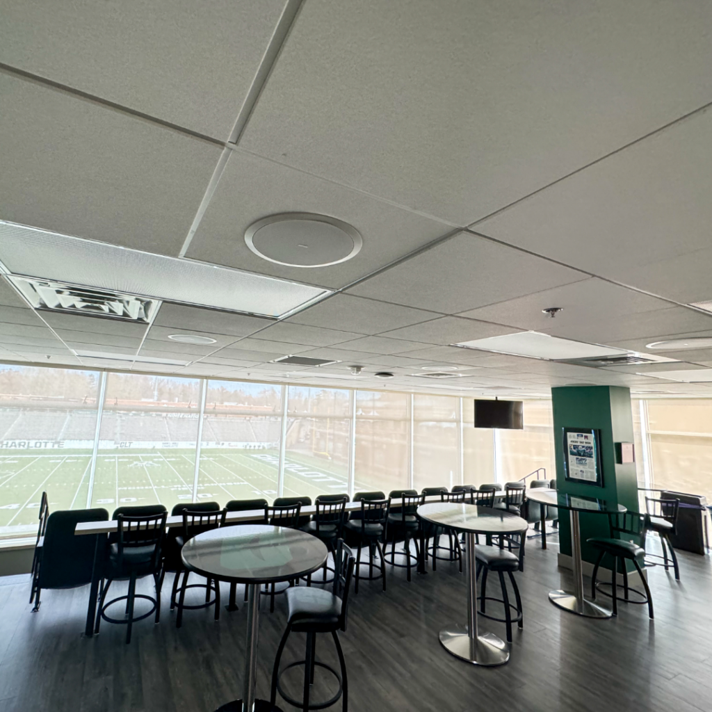 LEA Amps for Sports Venue Jerry Richardson Stadium