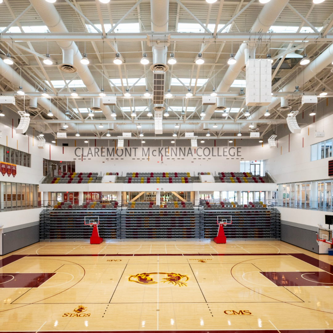 LEA Amplifiers Hype the Spectators at Claremont McKenna College’s Athletic Center