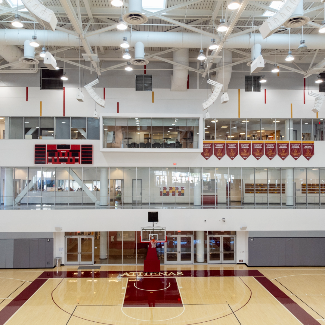 LEA Amplifiers Hype the Spectators at Claremont McKenna College’s Athletic Center