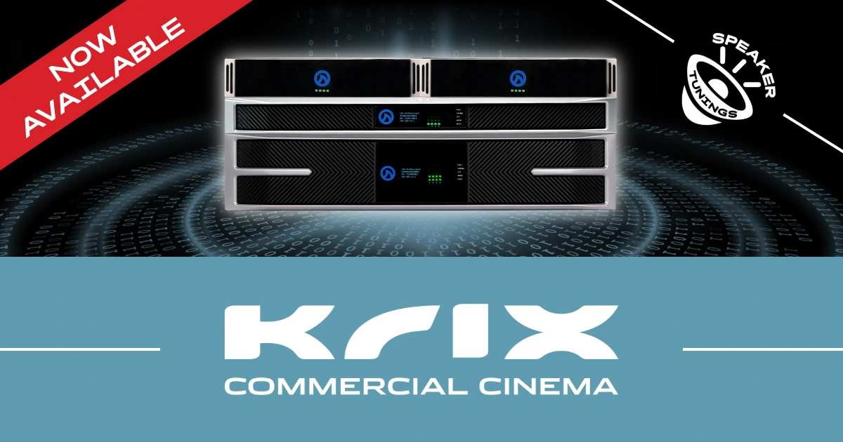 Krix Commercial Cinema Speaker Tunings