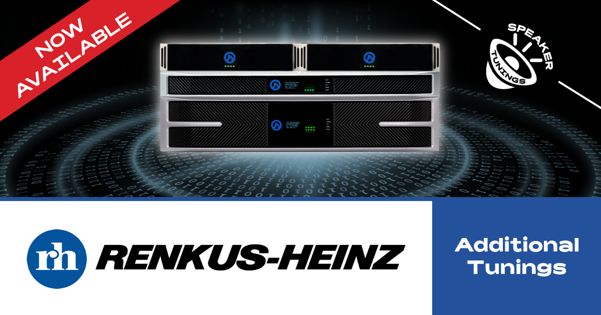 Renkus-Heinz Speaker Tunings